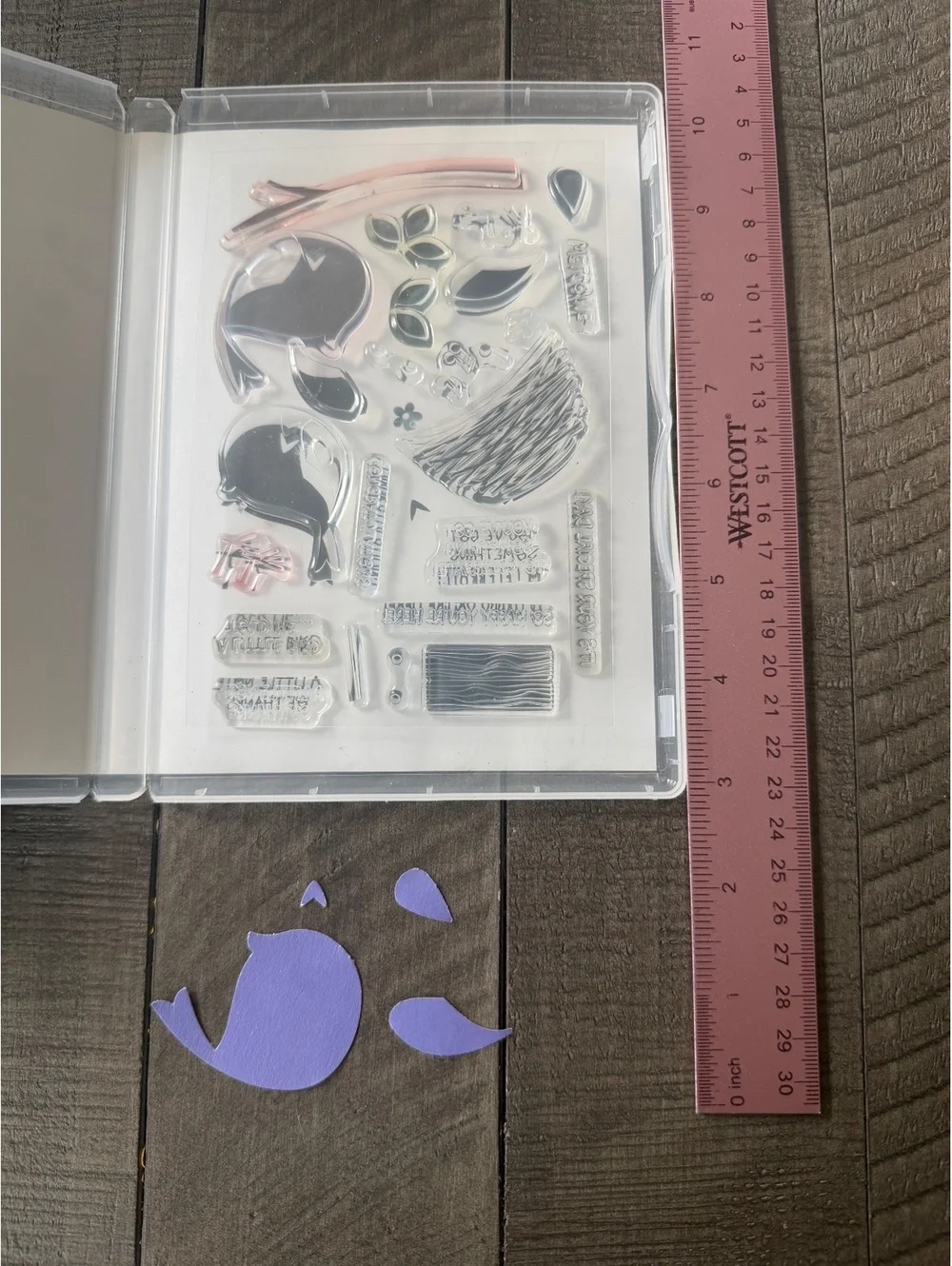 Stampin’ Up Sweet Songbirds stamp set with matching shape punch